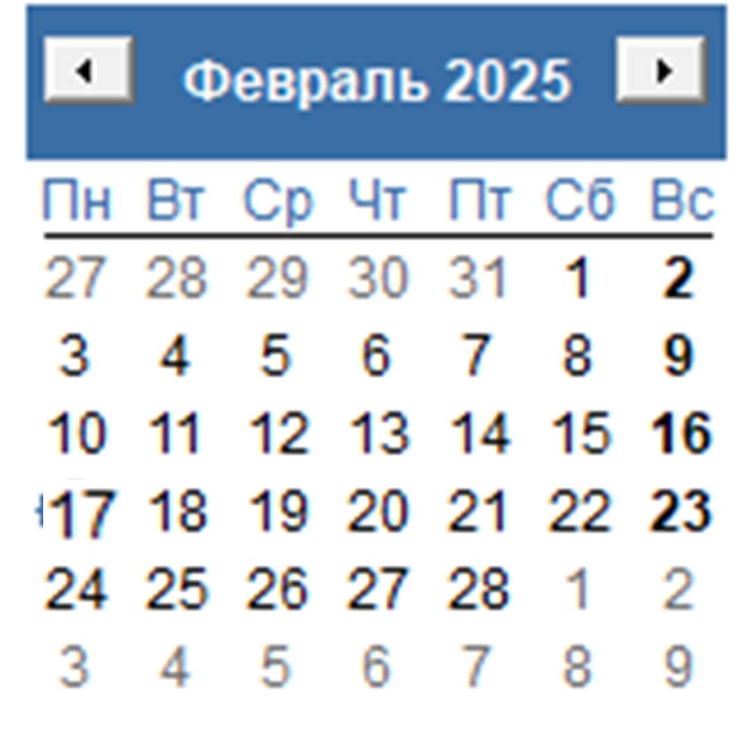 Баланс рабочего времени 2025 год. Шестидневка февраль 2025 год